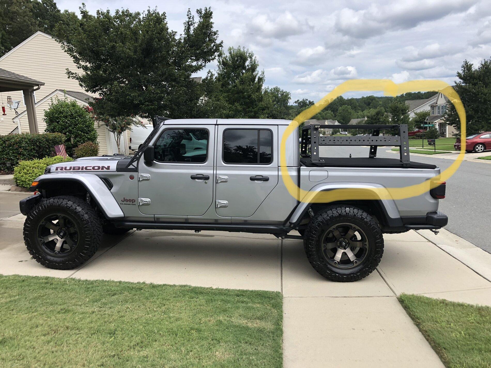 Jeep Gladiator Max Modular Gladiator Max Steel Bed Rack for sale $700 fits with Factory Tonneau Cover 8BCC7671-3E71-40B0-BC8E-71A1EBAFE2C7