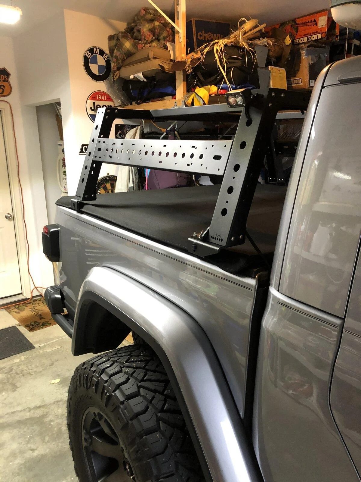 Jeep Gladiator Max Modular Gladiator Max Steel Bed Rack for sale $700 fits with Factory Tonneau Cover 338E5B2A-E85E-4253-8A30-6F19C5691950