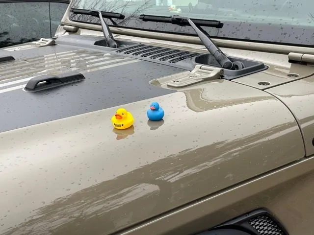 Jeep Gladiator Got Ducked! Ducked twice on 13 F