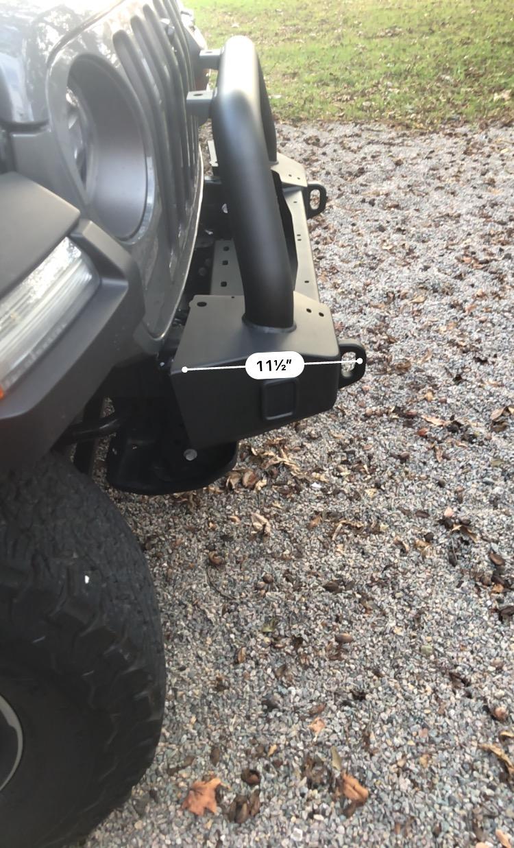 Jeep Gladiator Full Size vs Stubby Front bumper AB5AA7DA-C717-4810-AF0B-038D272AB498