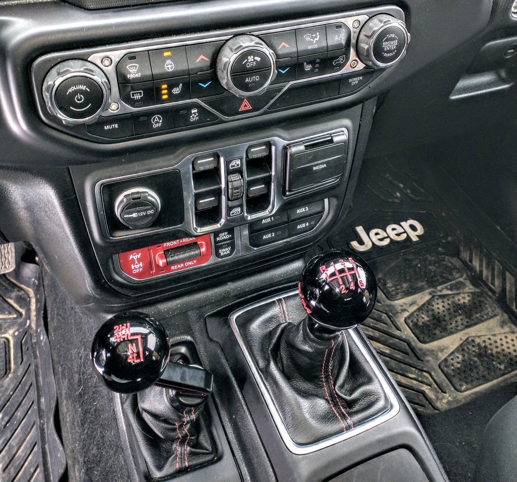 Jeep Gladiator B&M Racing Shifter and Transfer Shifter Installed IMG_20210212_130731421