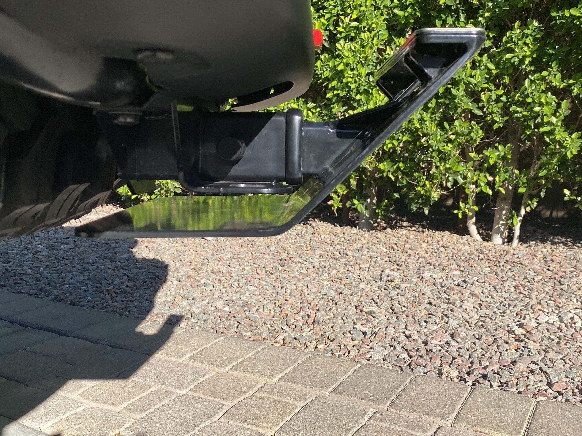 Jeep Gladiator Anyone running a trailer hitch skid plate IMG_3713