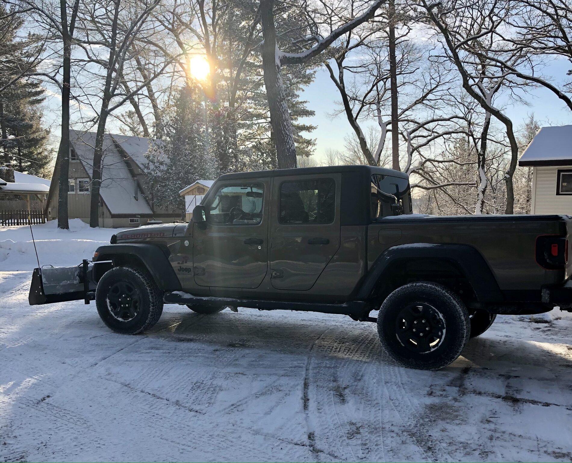 Jeep Gladiator Well...it's not a snowmobile 5EDF62FD-97B8-4A7D-B04E-83088A0478CA