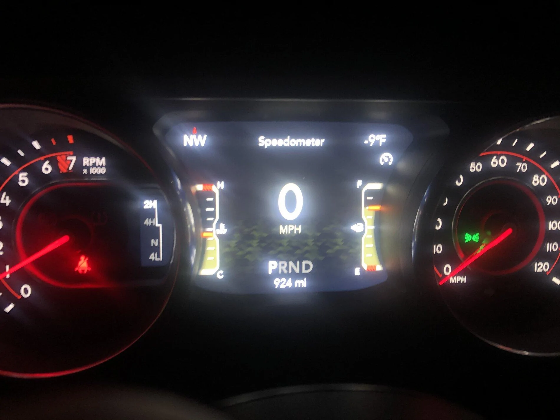 Jeep Gladiator Weather Report!  Show me your exterior temp gauge?! 3645A03F-EBC2-49E8-81A3-D9AFB707D709