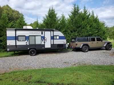 Jeep Gladiator 6000lb Travel Trailer Towing? truck and camper