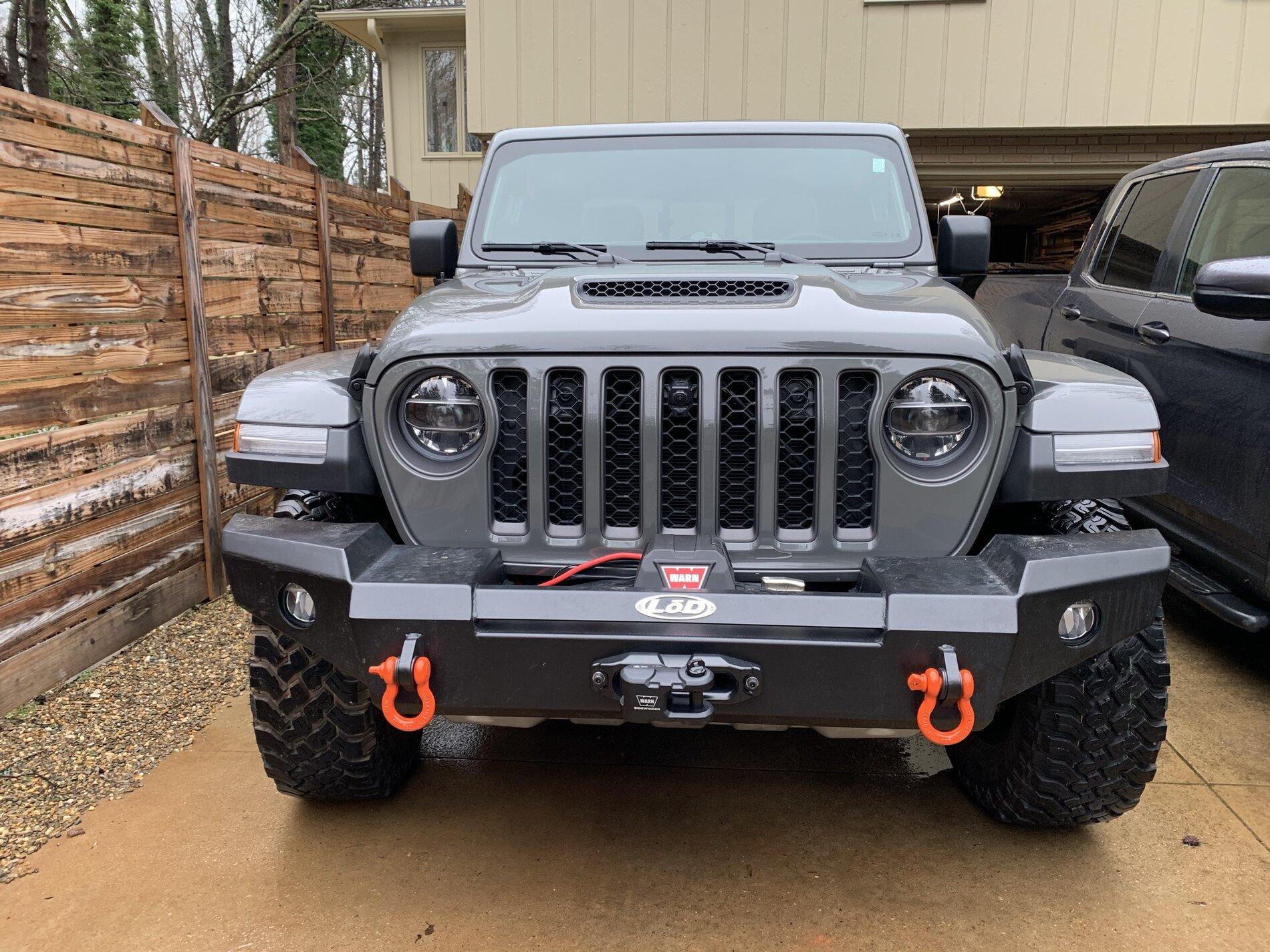Jeep Gladiator Towing with winch 59BB15CF-EF94-45CA-BE11-7B4FC7A2276A