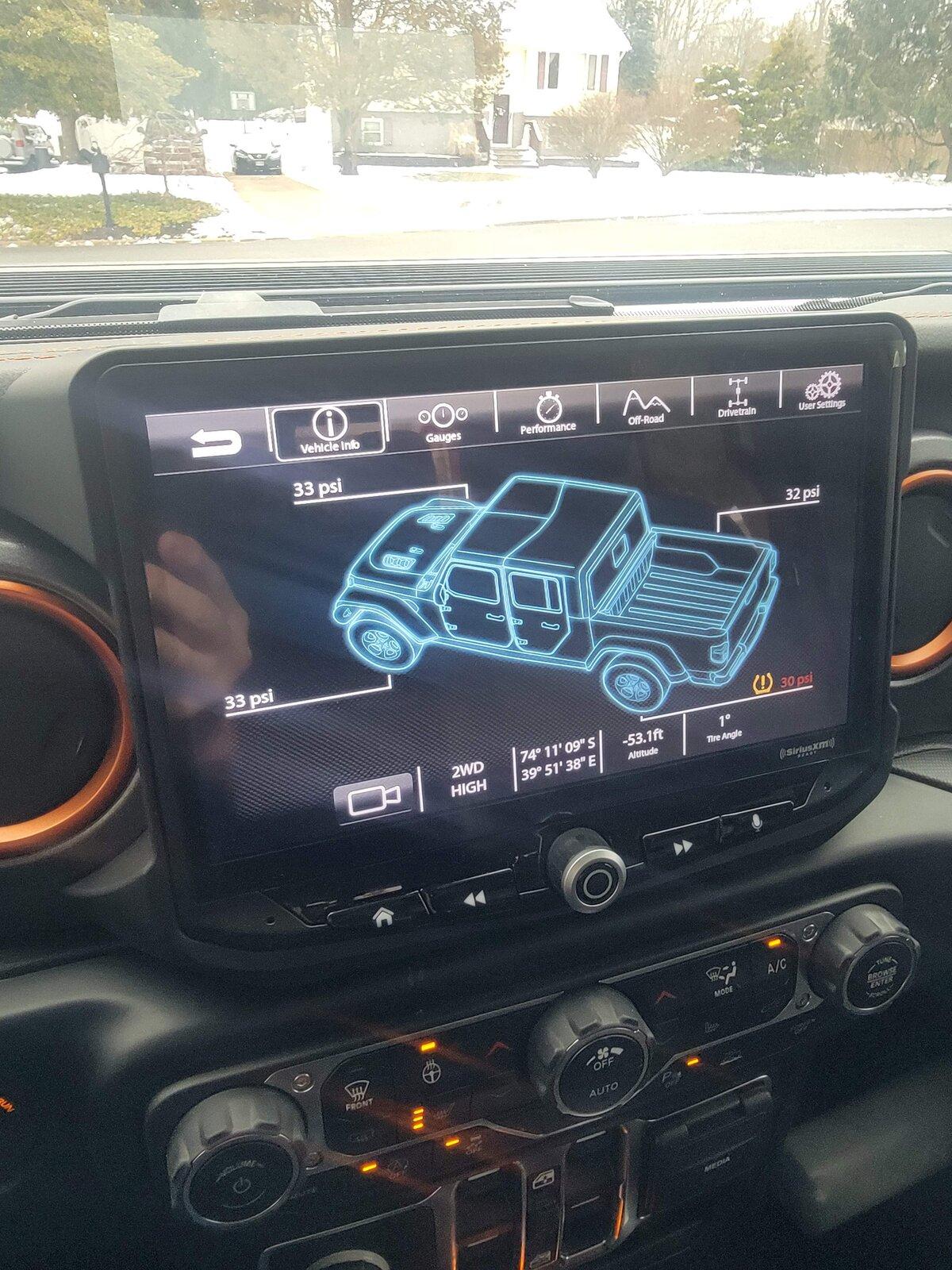 Jeep Gladiator Did up the system in the 21 Mojave 20210213_095341