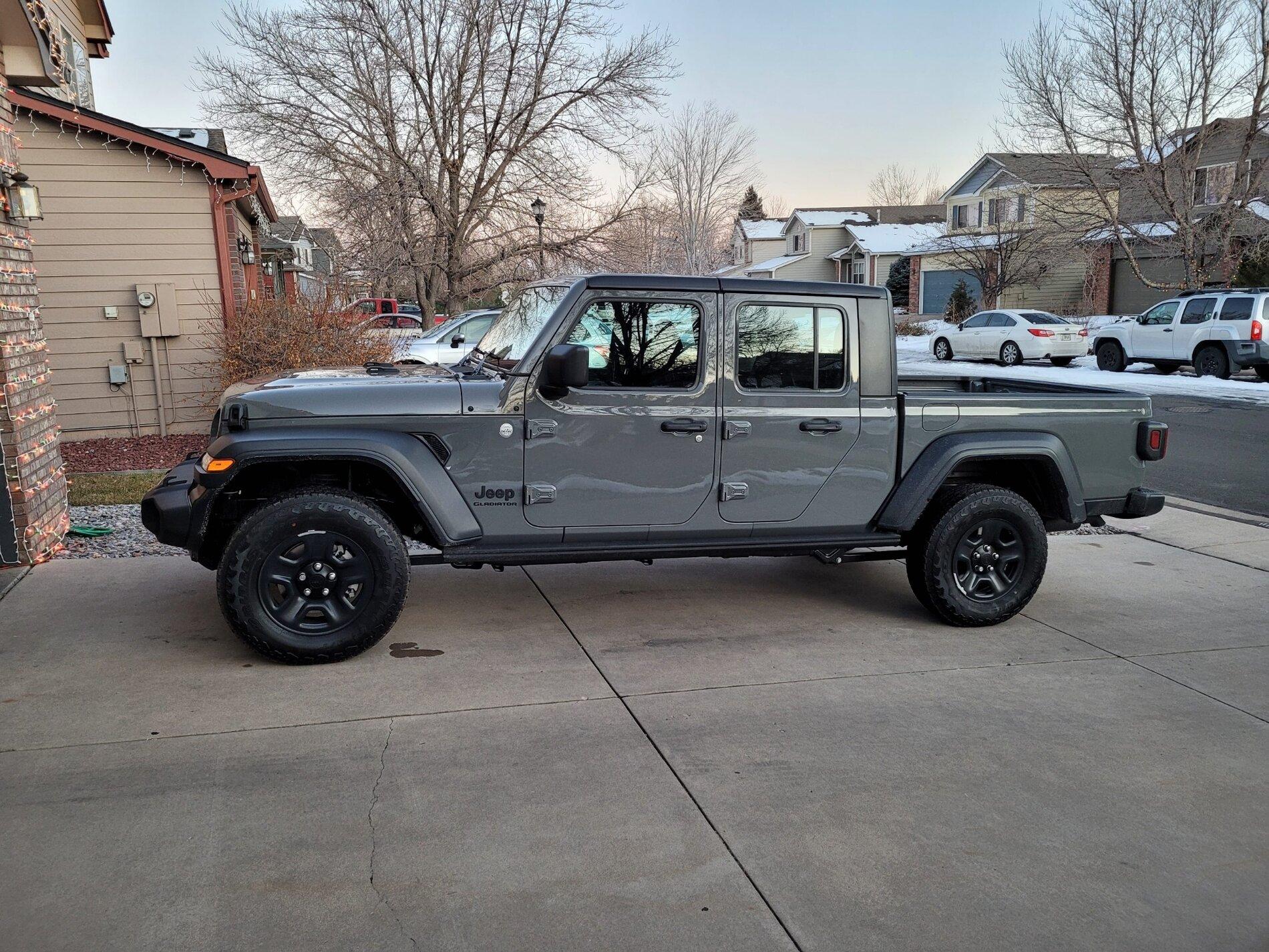 Jeep Gladiator STING GRAY Gladiator JT Club Before