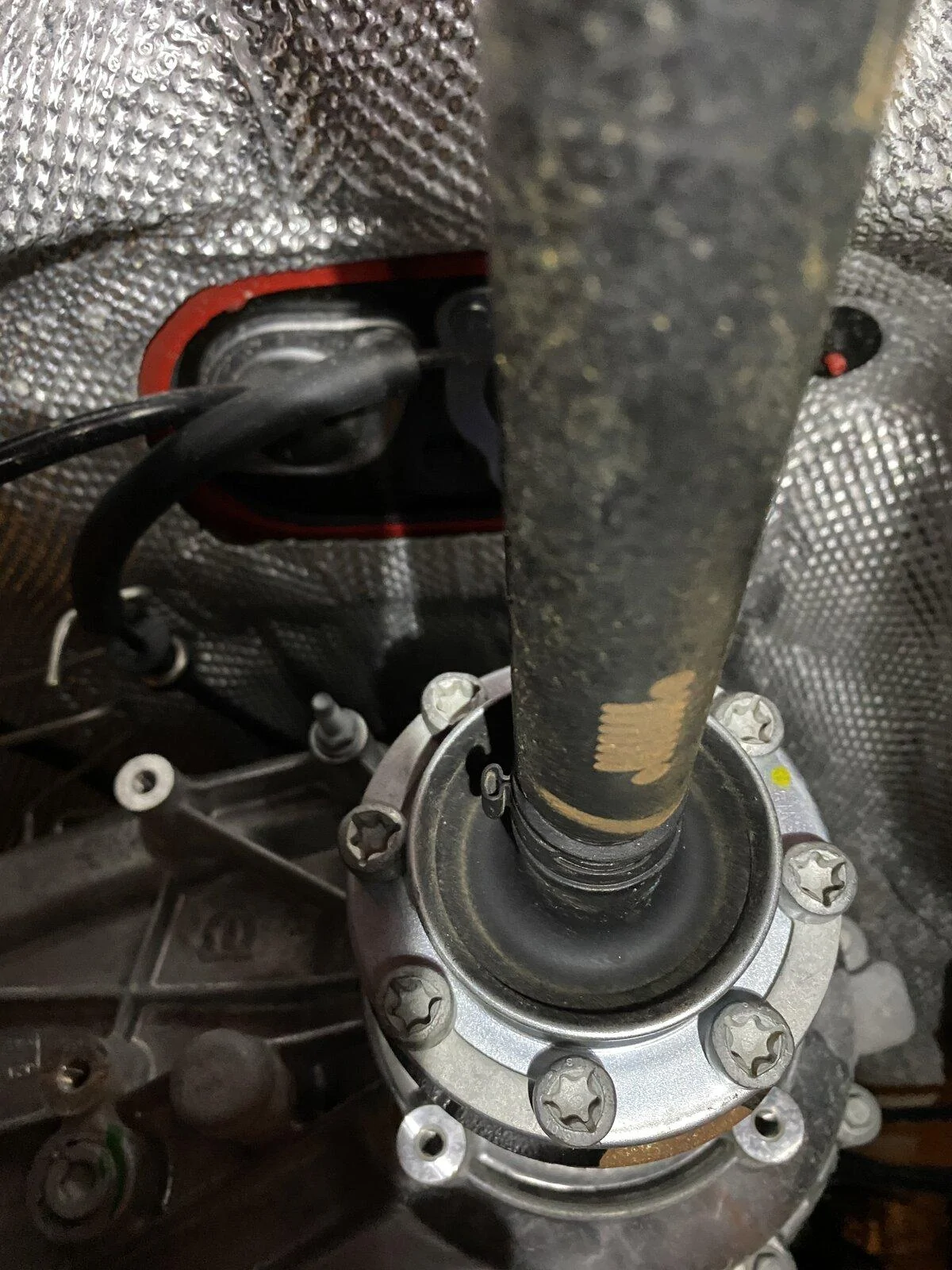Jeep Gladiator Easter egg on front driveshaft 525DBDDF-6DE7-476F-A9A5-4A248B565C48