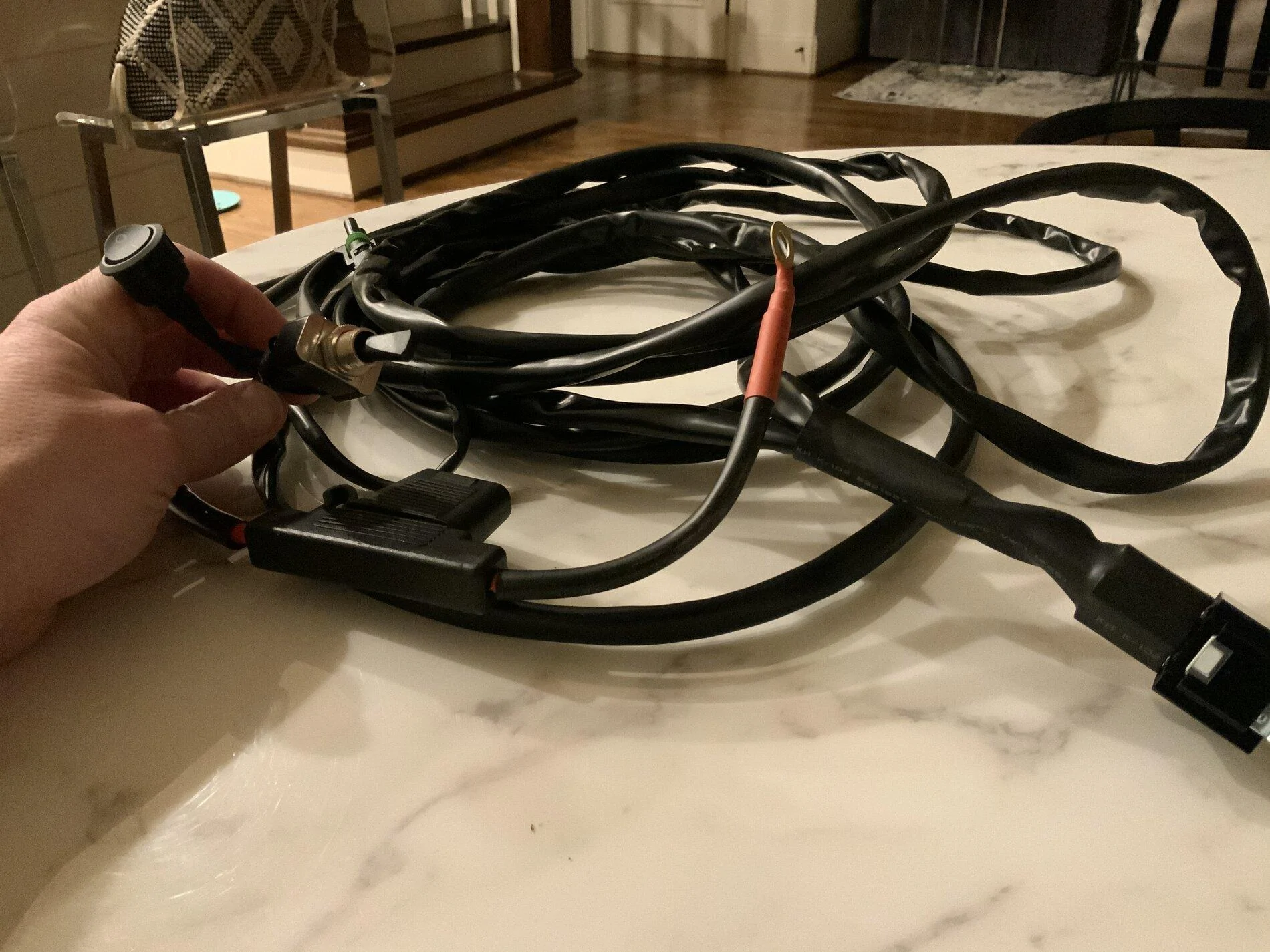 Jeep Gladiator Before I butcher Baja Designs Harness - Aux Wiring E2B5F9E7-231E-431B-B3CB-1BB2C28B2869