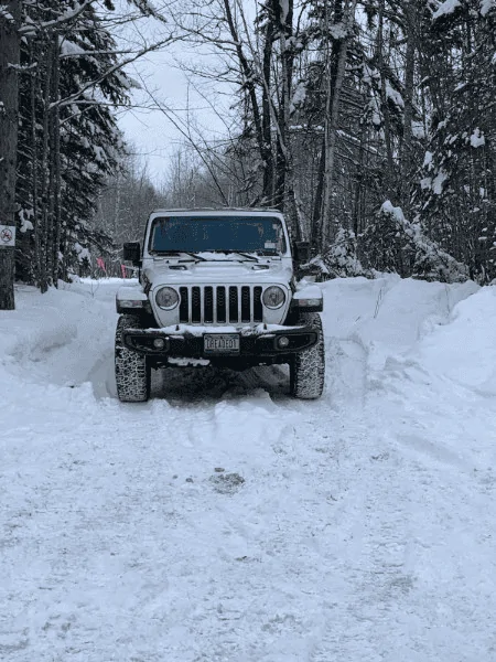 Jeep Gladiator Well...it's not a snowmobile 1613501046872