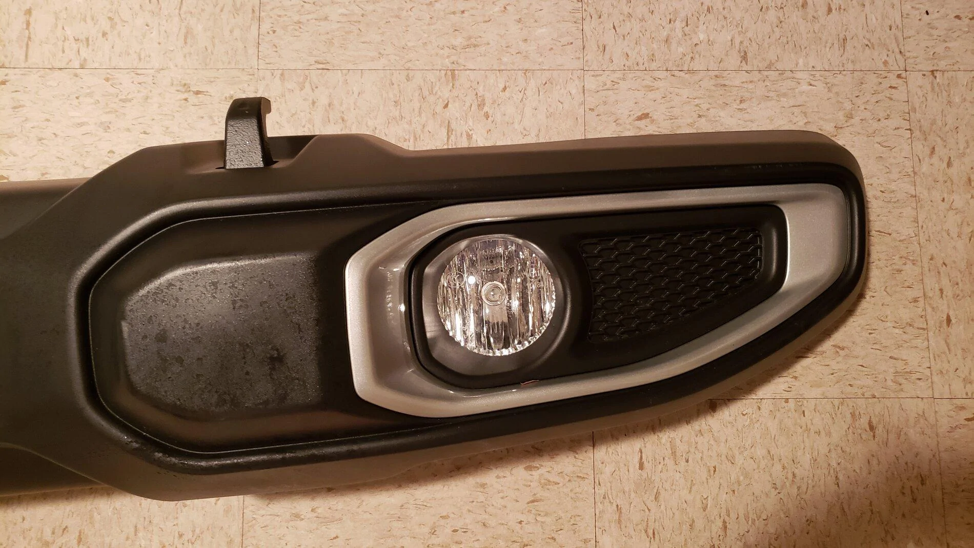 Jeep Gladiator WTS OEM Plastic Overland Front Bumper (with silver inserts) $150 20210215_215213