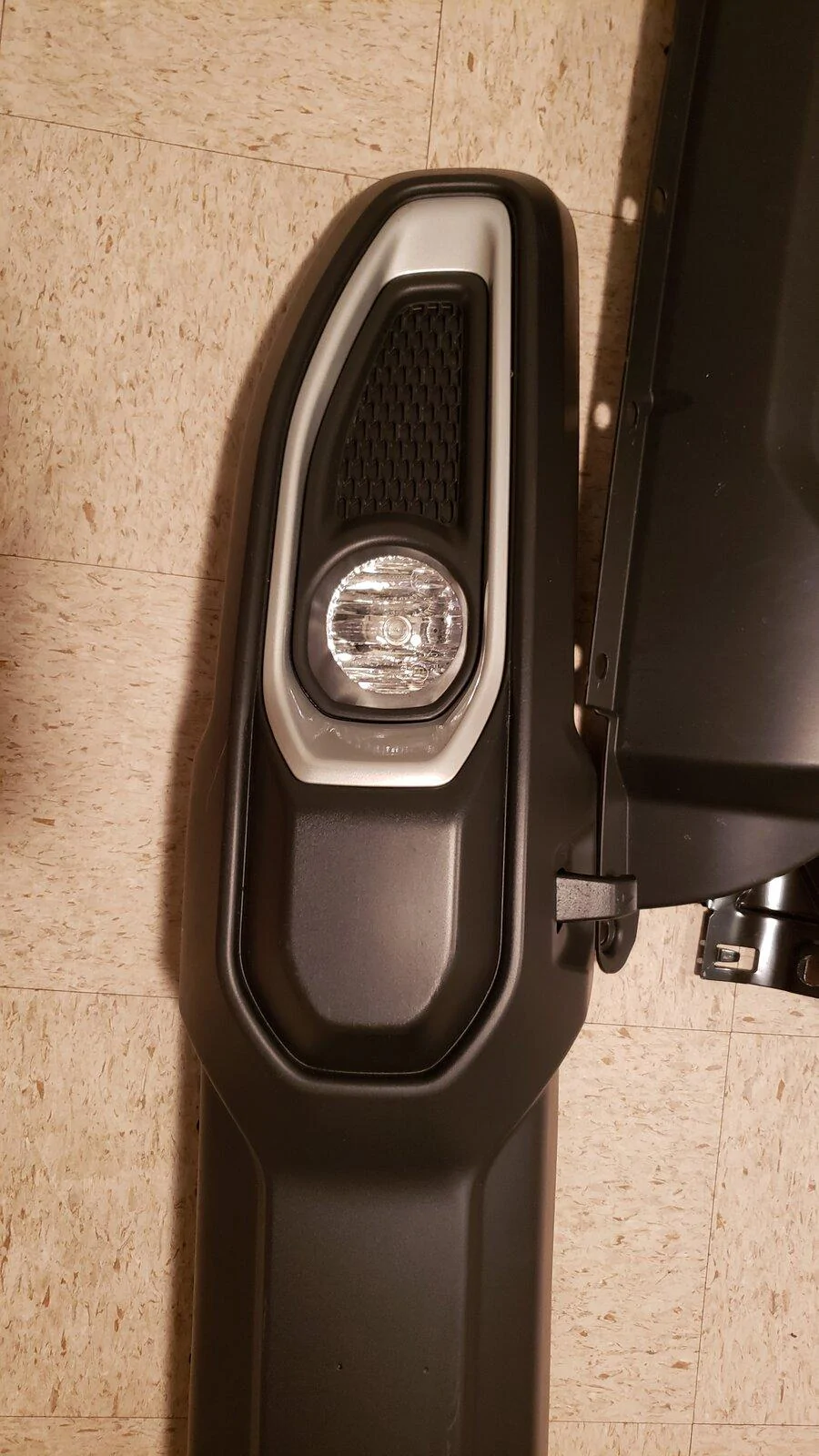 Jeep Gladiator WTS OEM Plastic Overland Front Bumper (with silver inserts) $150 20210215_215546