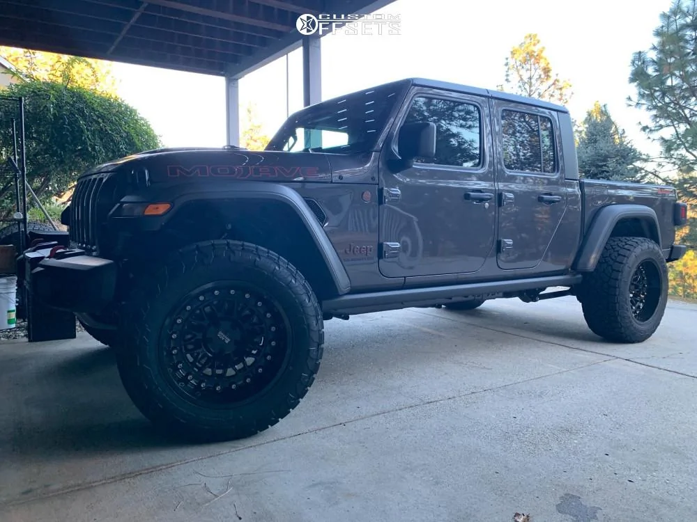 Jeep Gladiator Please help me choose wheels for my Mojave! I'm too dumb to understand offset! 1413384-1-2021-gladiator-jeep-mojave-fox-stock-black-rhino-fury-black