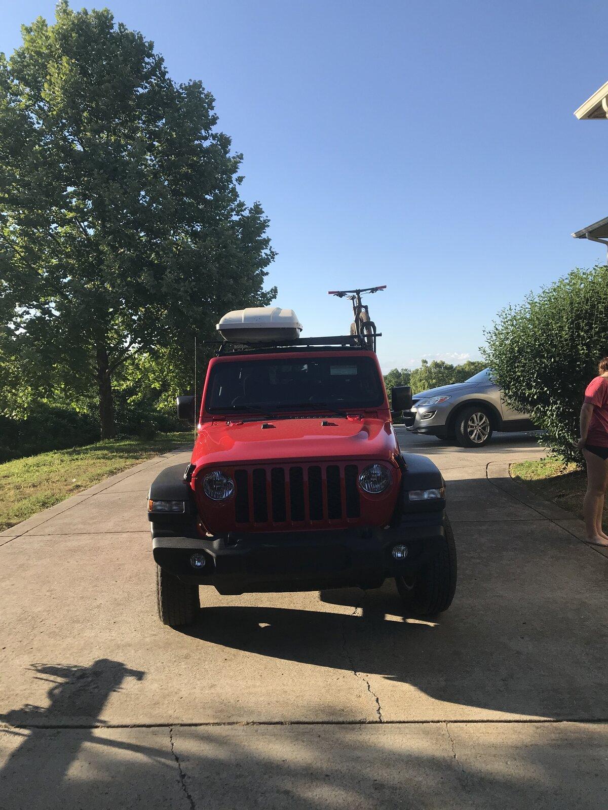 Jeep Gladiator Roof rack vs bed rack vs hitch cargo carrier 0FB14E95-A0C3-4DBC-B9C2-D67F15D7A714
