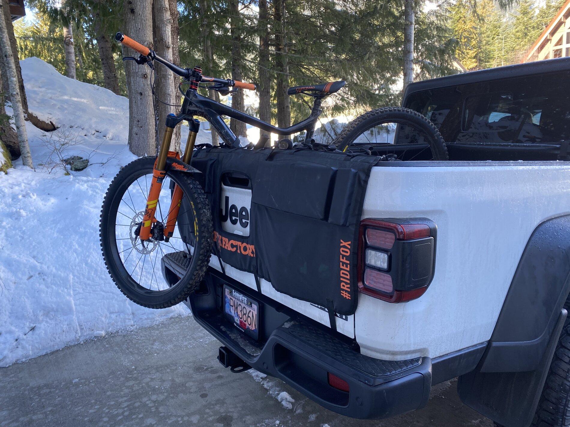 Jeep Gladiator Mountain Bikes - How are you guys carrying them?? 633CACB4-F686-4BAE-8F21-9BC37686FCB5
