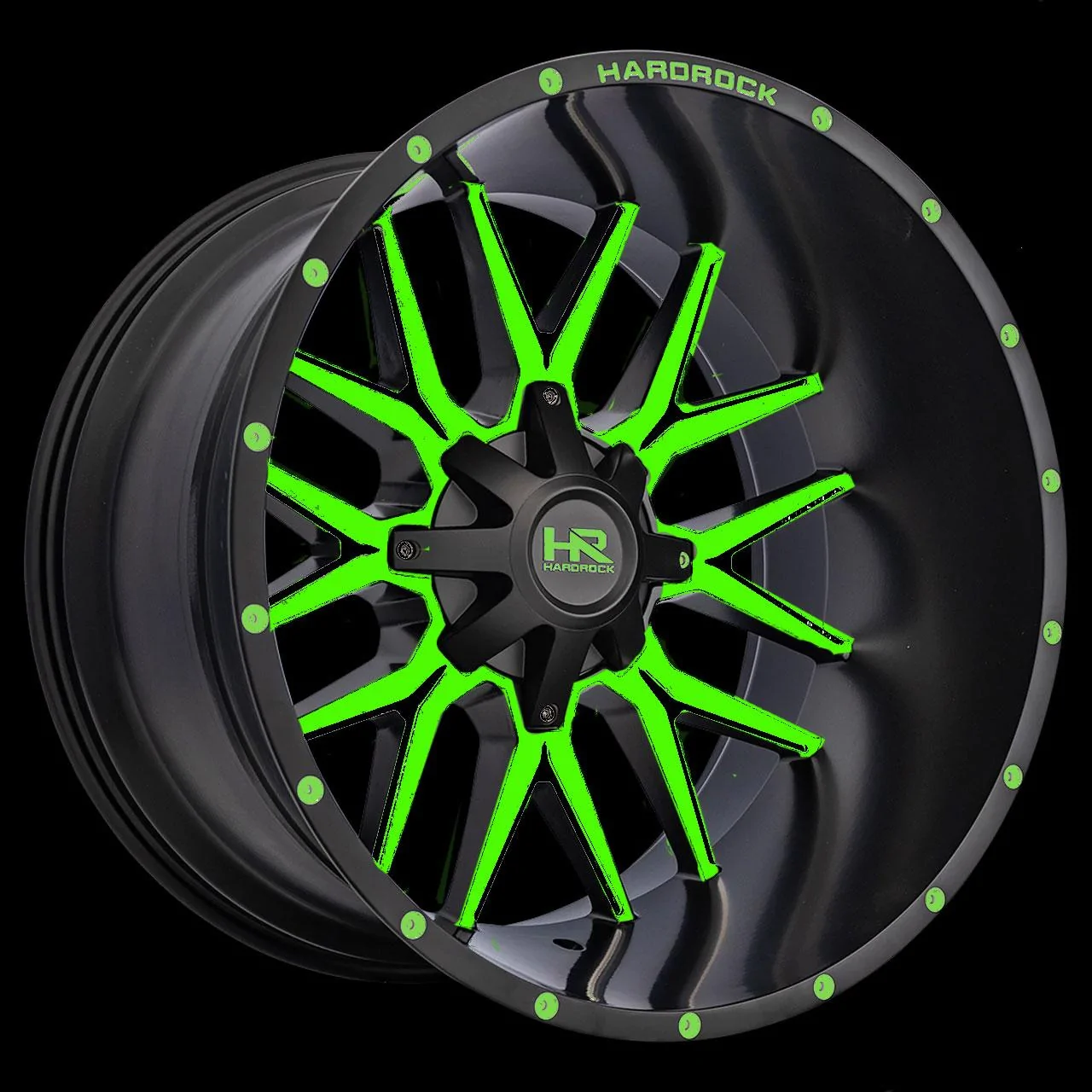 Jeep Gladiator What wheels are you putting on you JT? Wheel_Green_Black_Spikes
