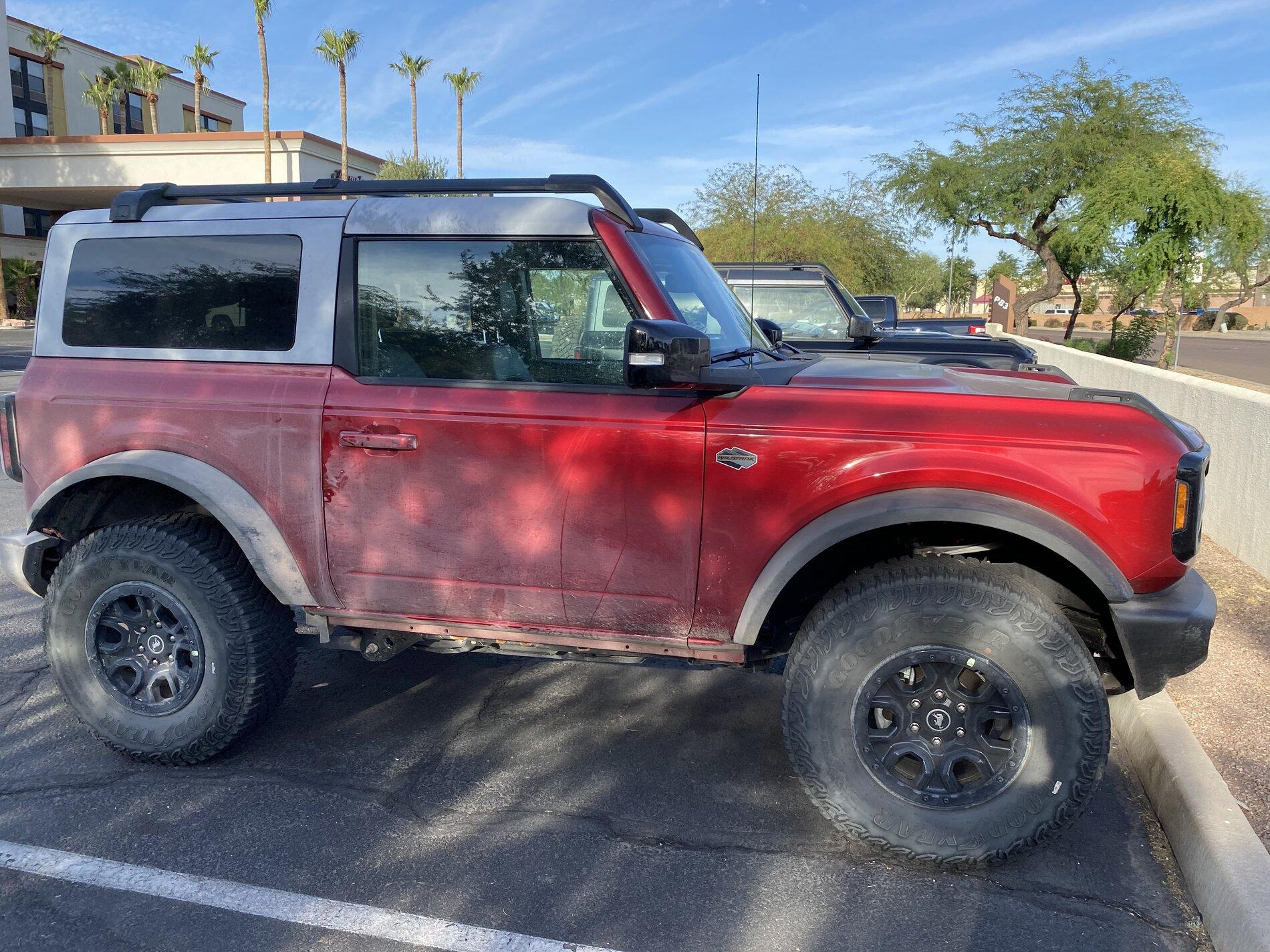 Jeep Gladiator Saw my first of the new Broncos today. B15A0641-E2AD-406E-8687-454E43288DD8