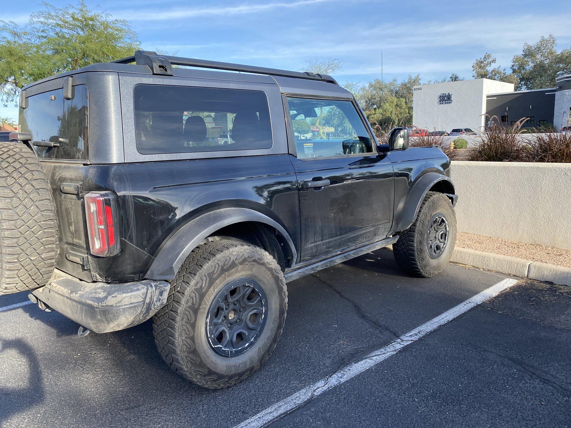 Jeep Gladiator Saw my first of the new Broncos today. E3FAB5B1-0A58-496D-B4E2-B7FB1C8F17C4