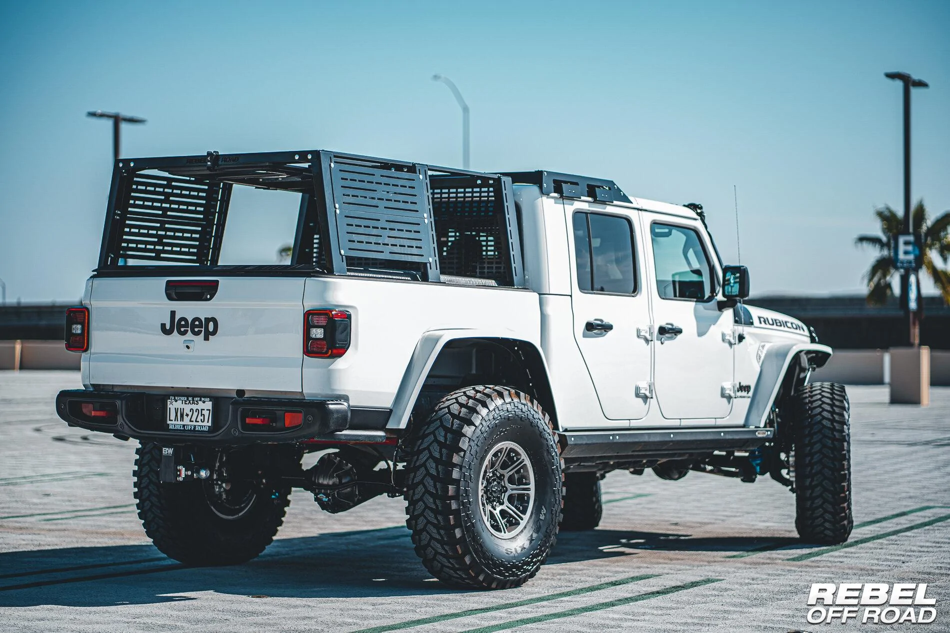 Jeep Gladiator XPLOR Jeep Gladiator Full Bed Rack RebelOffRoad-03473