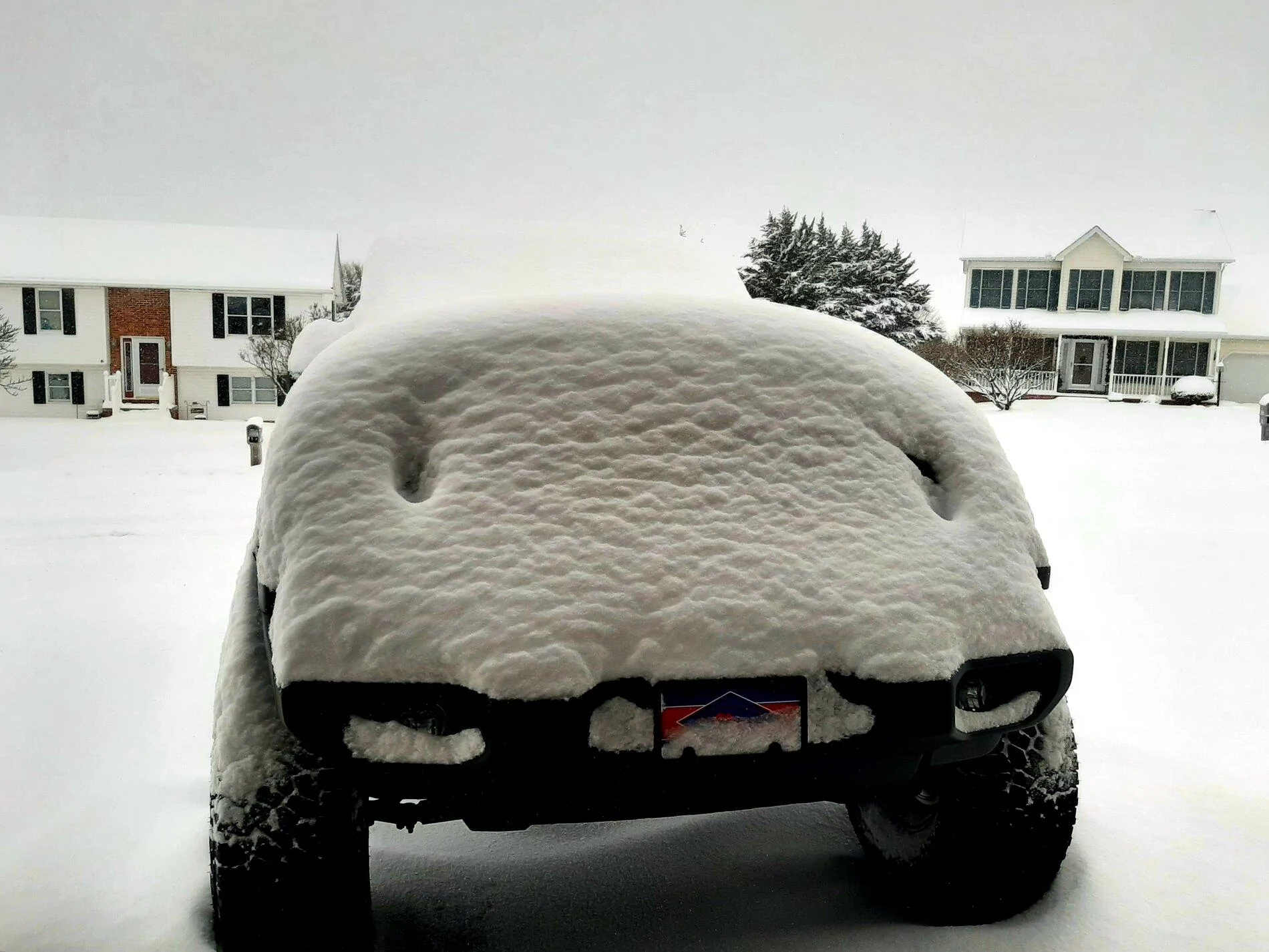 Jeep Gladiator Snow Pictures 20210201_160716
