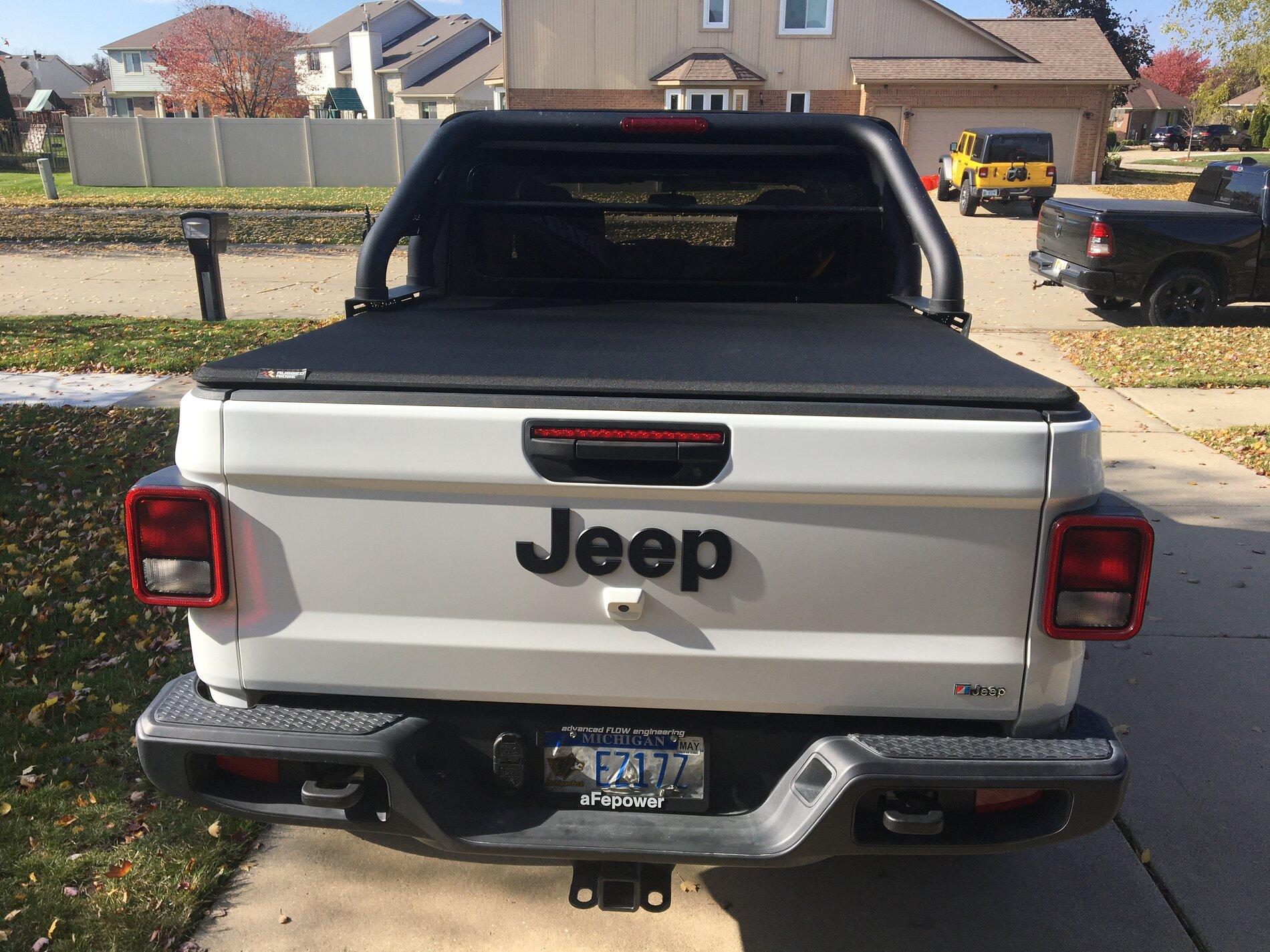 Jeep Gladiator Tonneau Cover Recommendations RR tonneau cover