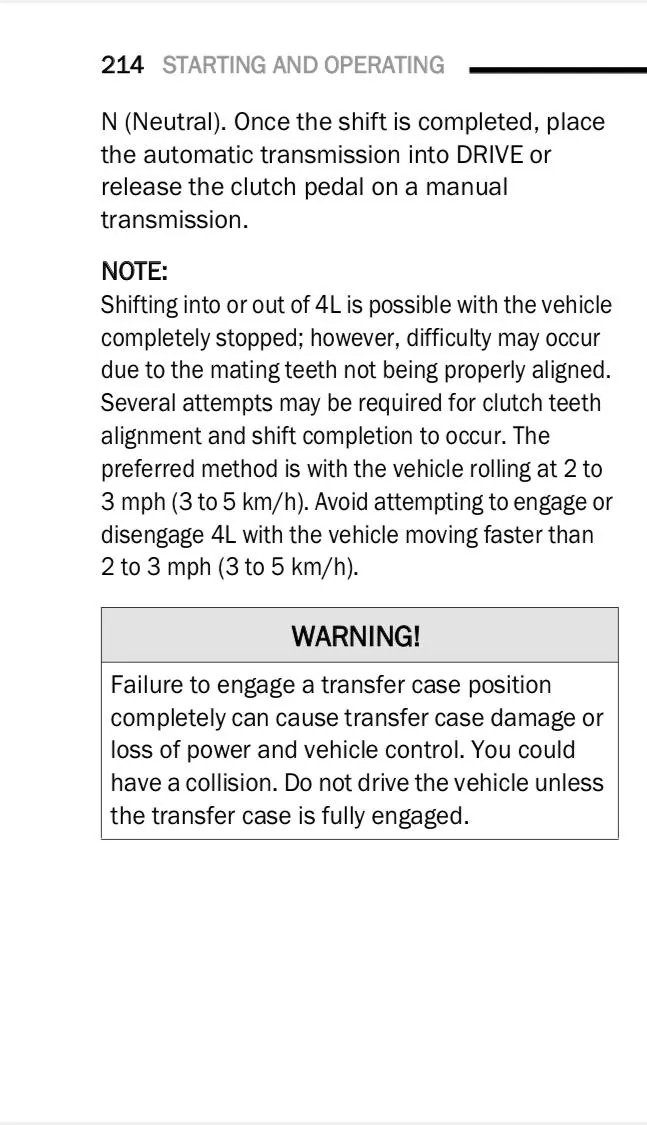 Jeep Gladiator Does 4WD shifting get easier? 105E8D85-60C7-4435-842B-2DC3E414C118