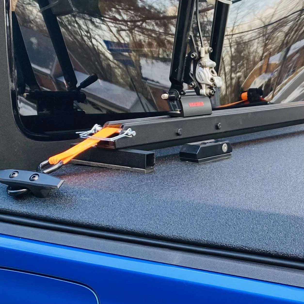Jeep Gladiator My diamondback no drill bike carrier AD75C8B5-EDC8-4765-B025-D4B882A82DE4