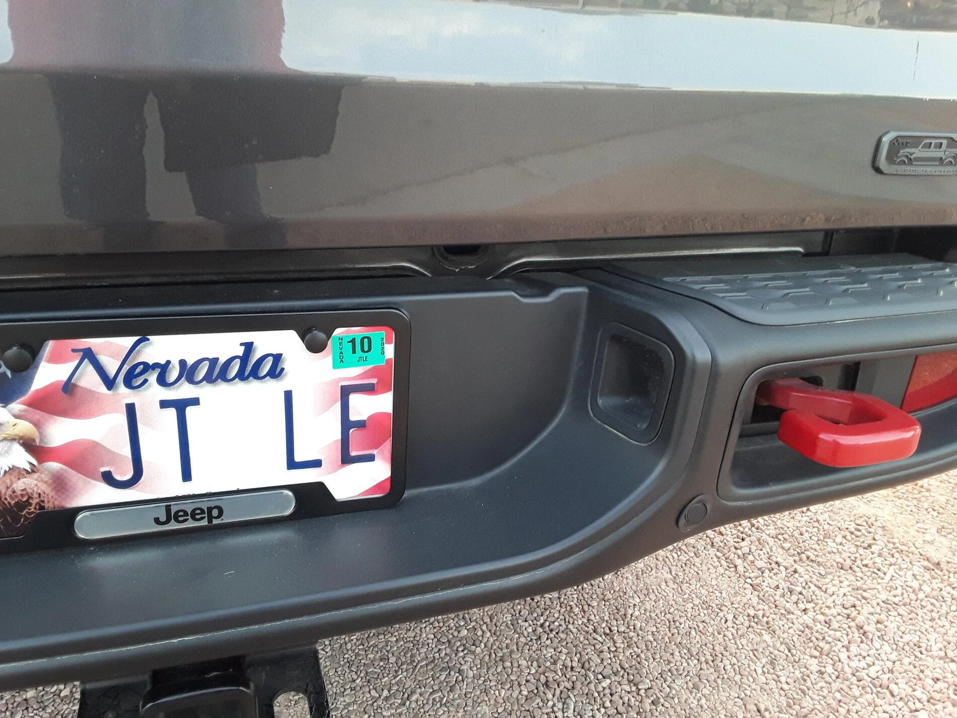 Jeep Gladiator Let's See Your Personalized Plates 20191109_162328