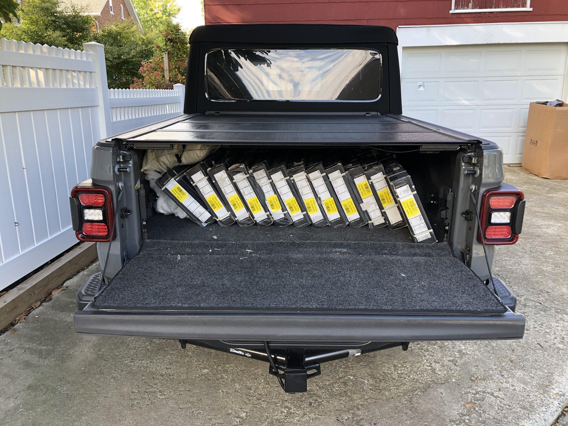 Jeep Gladiator What did you HAUL in your JT today? 0270CFF2-DD7E-48BD-8FA1-F1872D95AABF