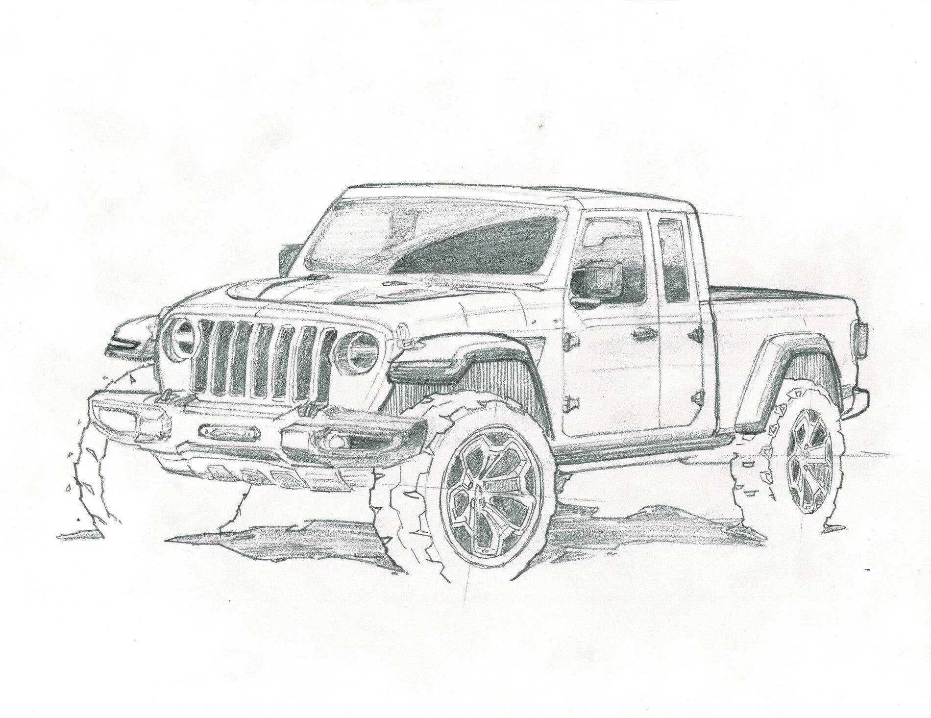 Jeep Gladiator Who would be interested in a two door Gladiator? Jeep Gladiator XC6
