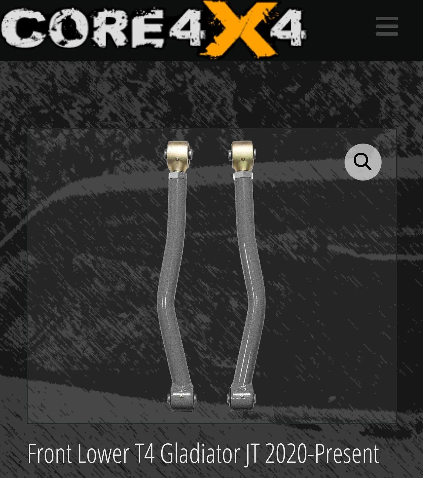 Jeep Gladiator Worth upgrading the lower front control arms with core 4x4 adjustables? Screenshot_20210221-200142~01