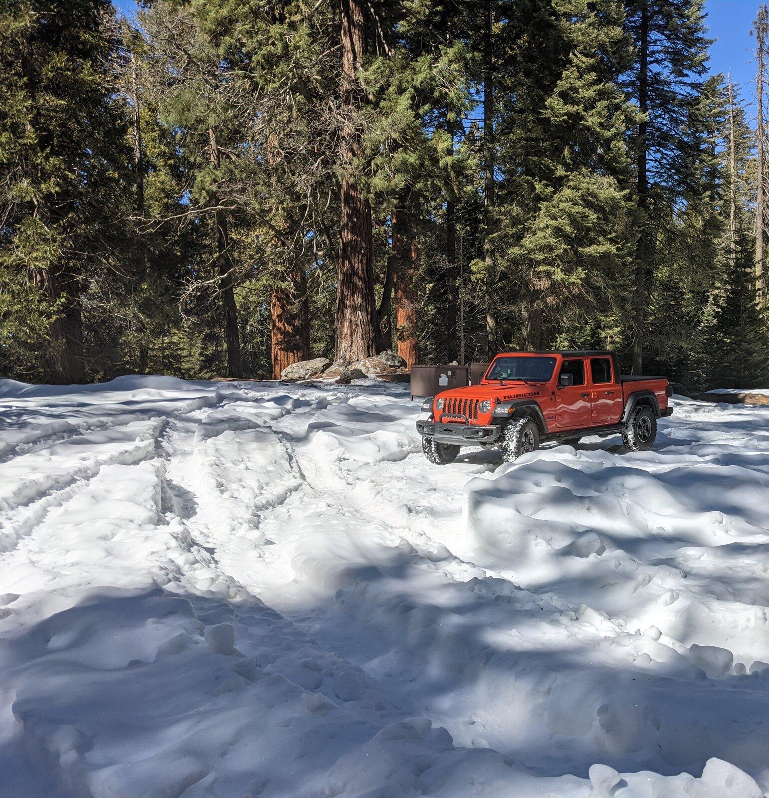 Jeep Gladiator Gladiator snow performance - what problems? JeepSnow2021