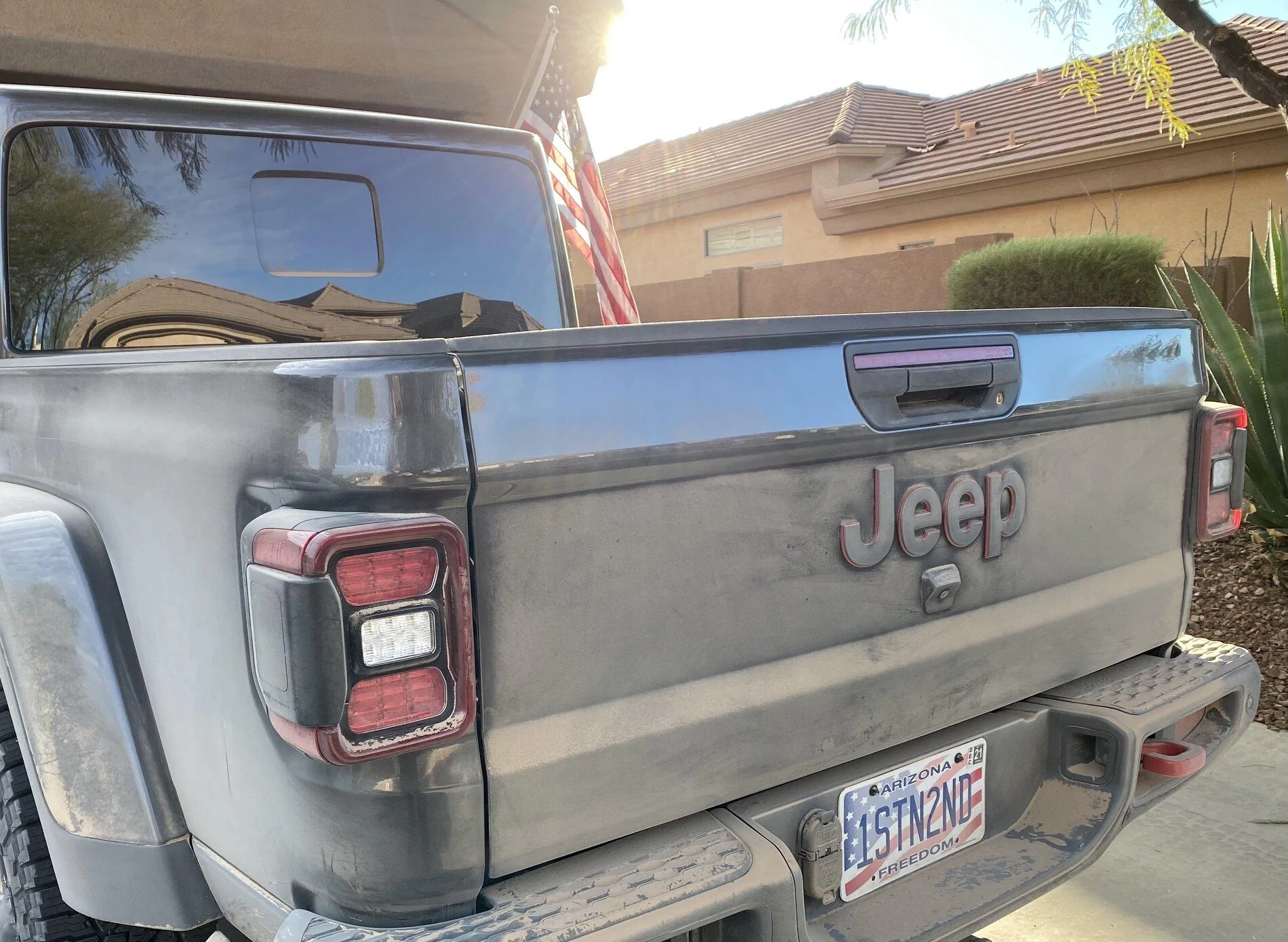 Jeep Gladiator Let's See Your Personalized Plates 972E0F2C-5E7F-42D2-9E37-A0C86293CB9F