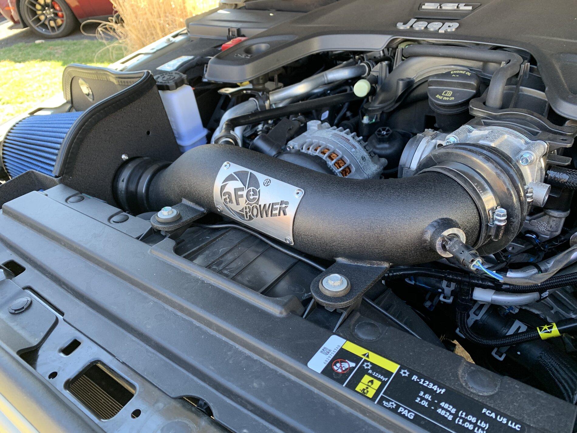Jeep Gladiator Post up your cold air intakes and experience? Looking for better mpg 323D9F55-6C1B-4CFF-A4D4-BD4429299998