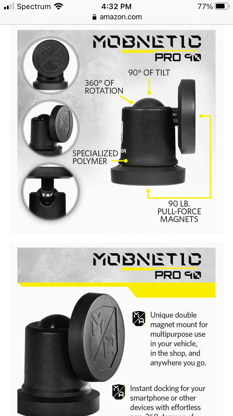 Jeep Gladiator Another Phone Mounting idea C35D3239-B7E4-4DAE-8F34-3F2D5E54E272