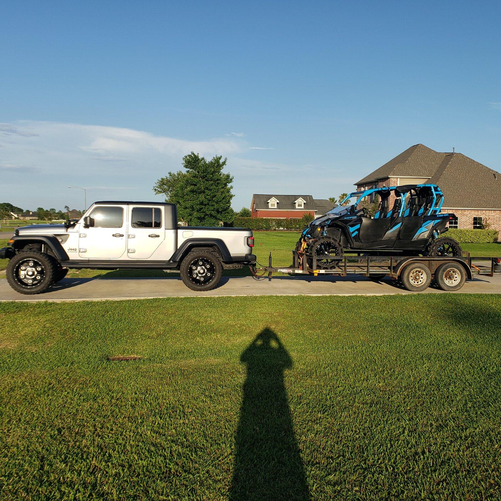 Jeep Gladiator Sport max tow lift recommendations 20200604_190919