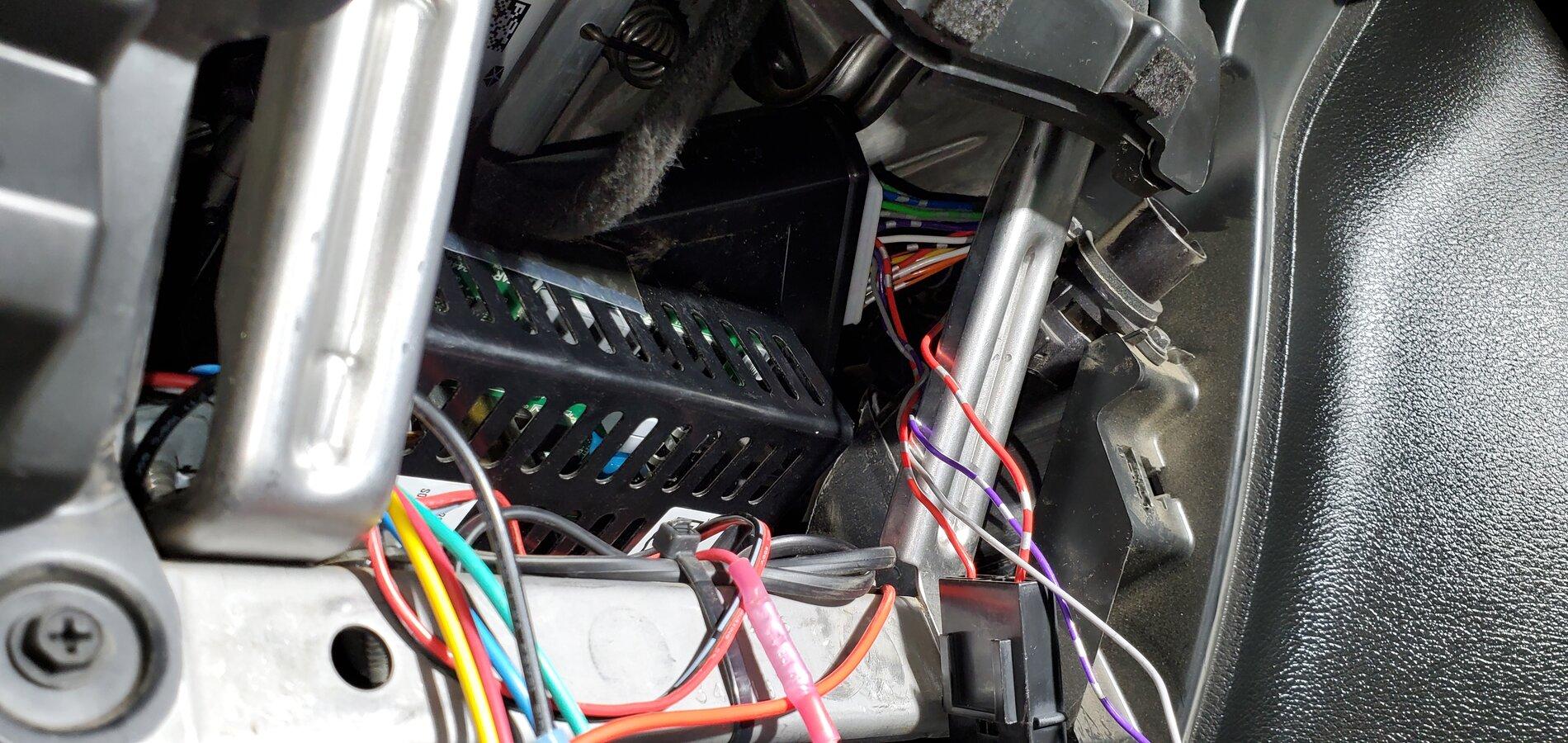 Jeep Gladiator JT 3Wliners window control module install. 20210223_112610