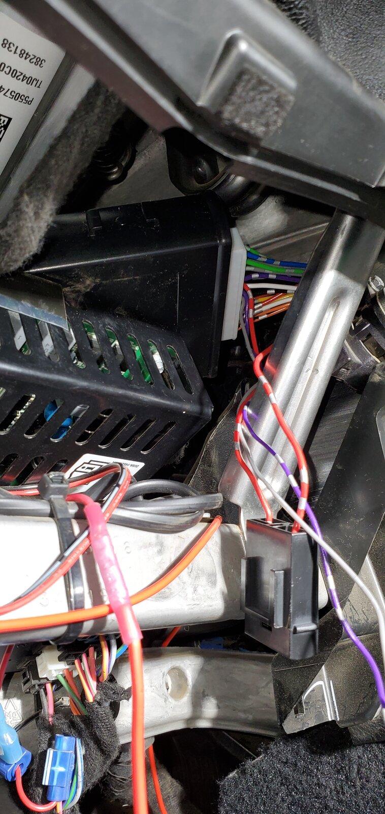 Jeep Gladiator JT 3Wliners window control module install. 20210223_112550