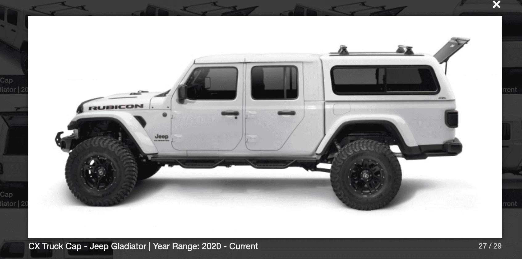 Jeep Gladiator Does A.R.E CX topper work with a soft top Gladiator? Screen Shot 2021-02-24 at 7.44.51 AM
