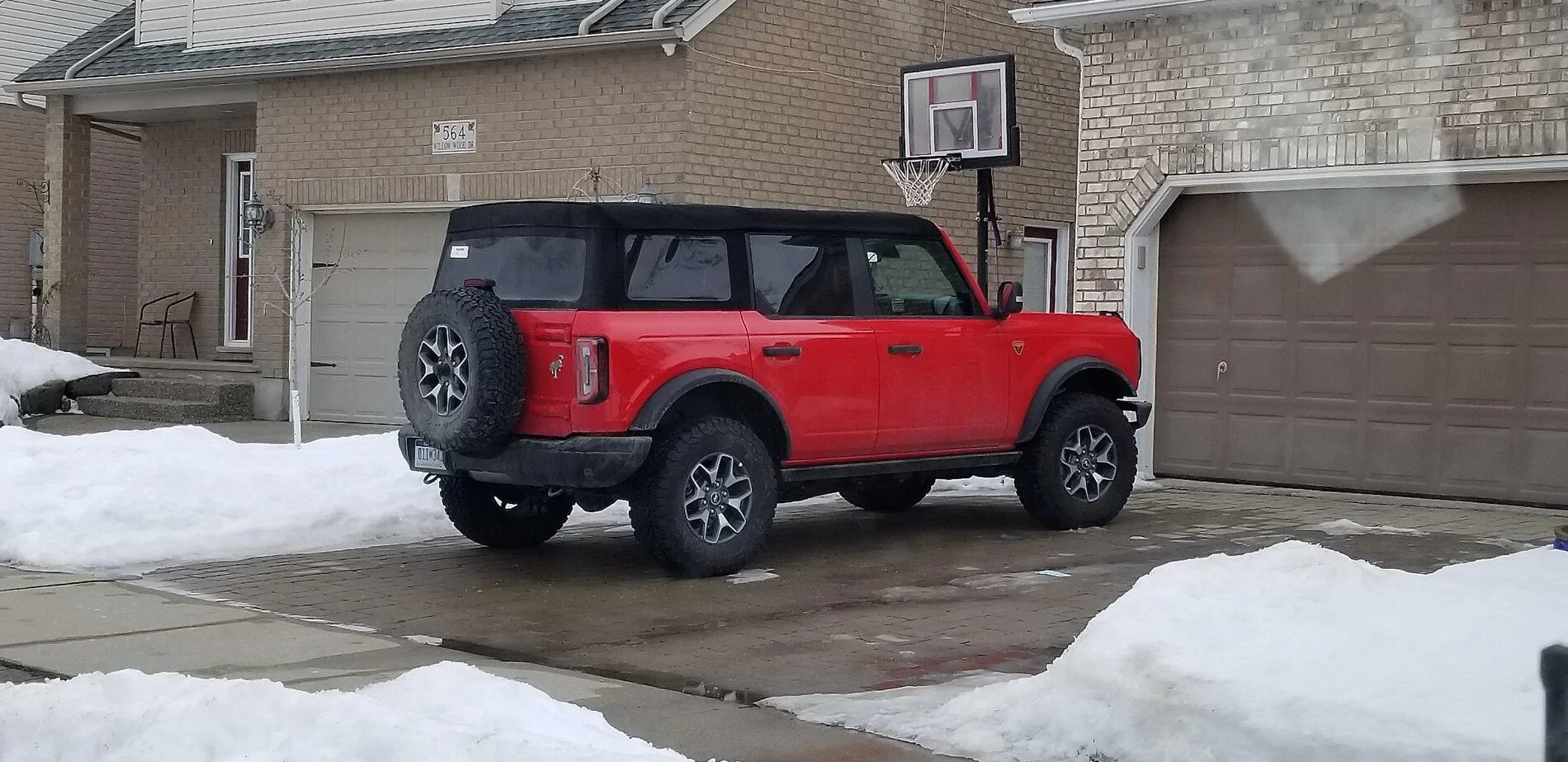 Jeep Gladiator Saw my first of the new Broncos today. 20210224_1