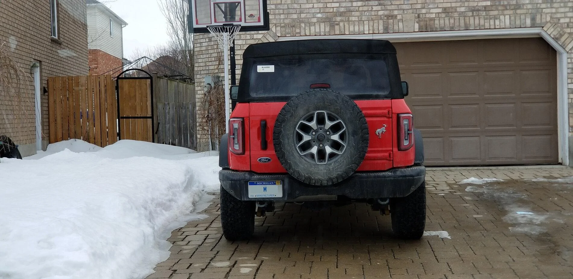Jeep Gladiator Saw my first of the new Broncos today. 20210224_2