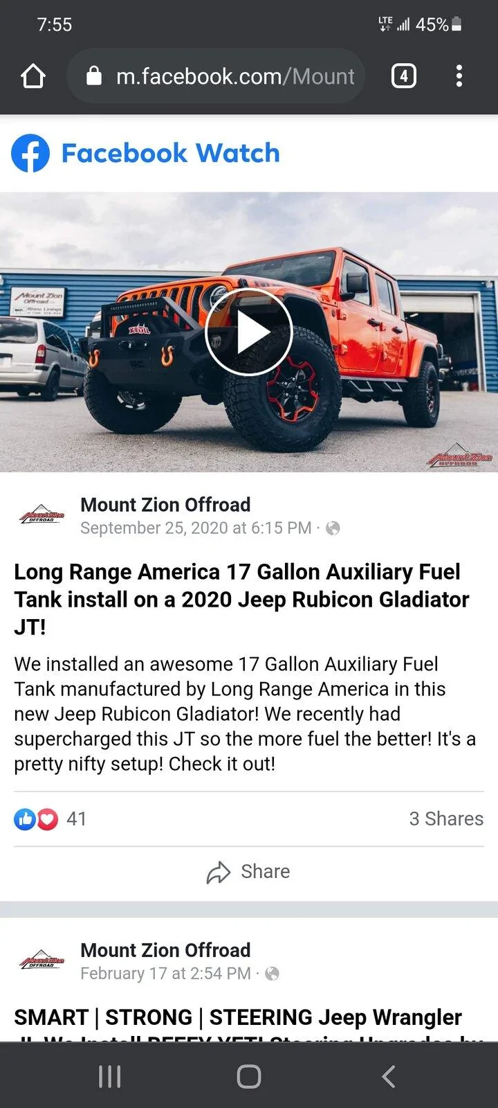 Jeep Gladiator My 6.4L HEMI Gladiator conversion Screenshot_20210224-195528_Chrom