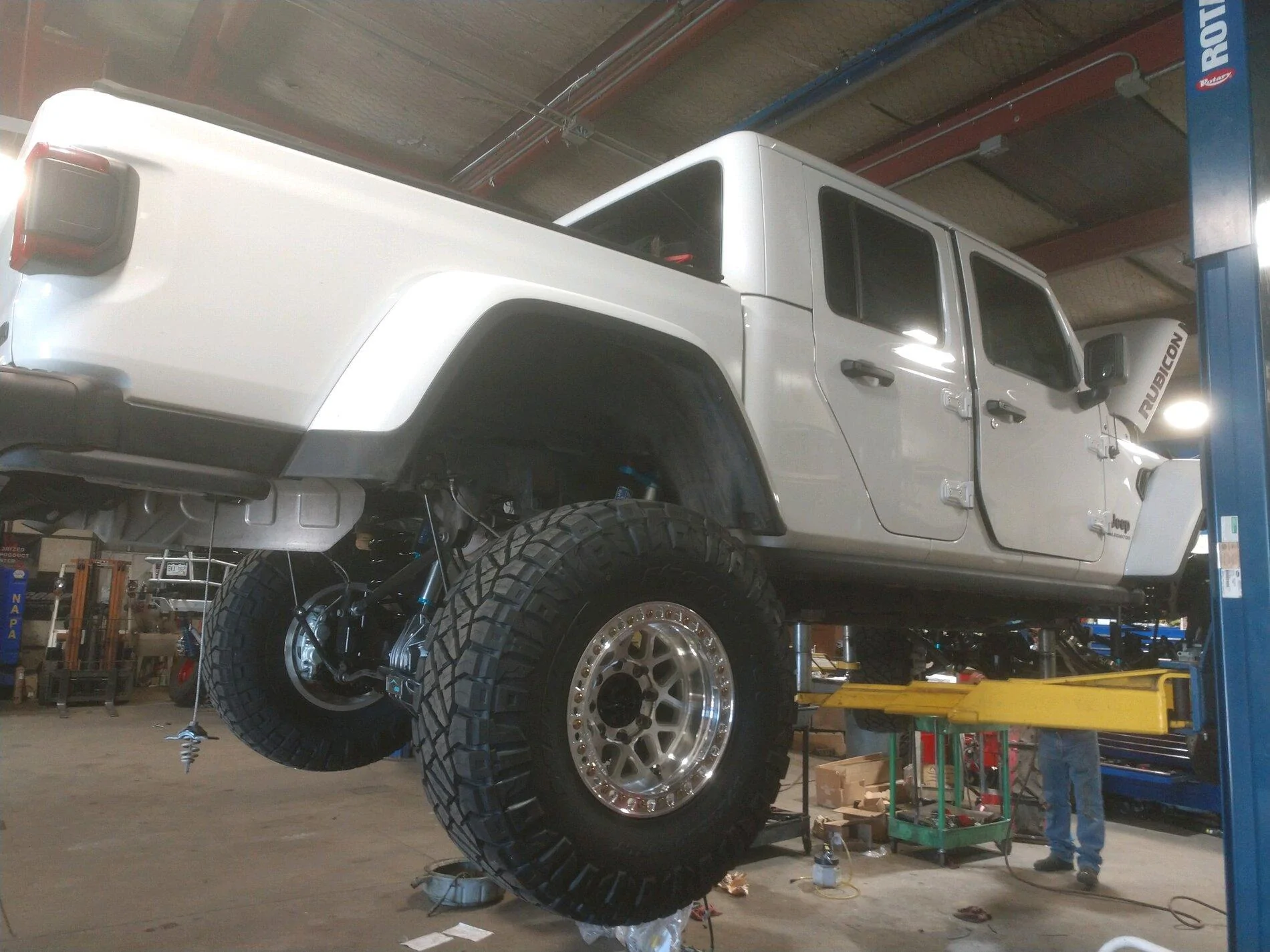 Jeep Gladiator 21 Jeep Gladiator Diesel - Ultimate Dana 60 Axle Swap and 42" Nitto Upgrade - First Timer IMG_20210224_104015746