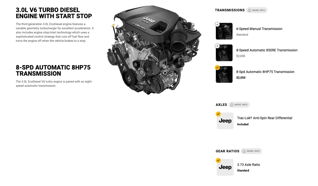 Jeep Gladiator Trak-Loc Rear Diff Overland & Willy's Diesel Sanity Check Screen Shot 2021-02-25 at 7.29.43 PM