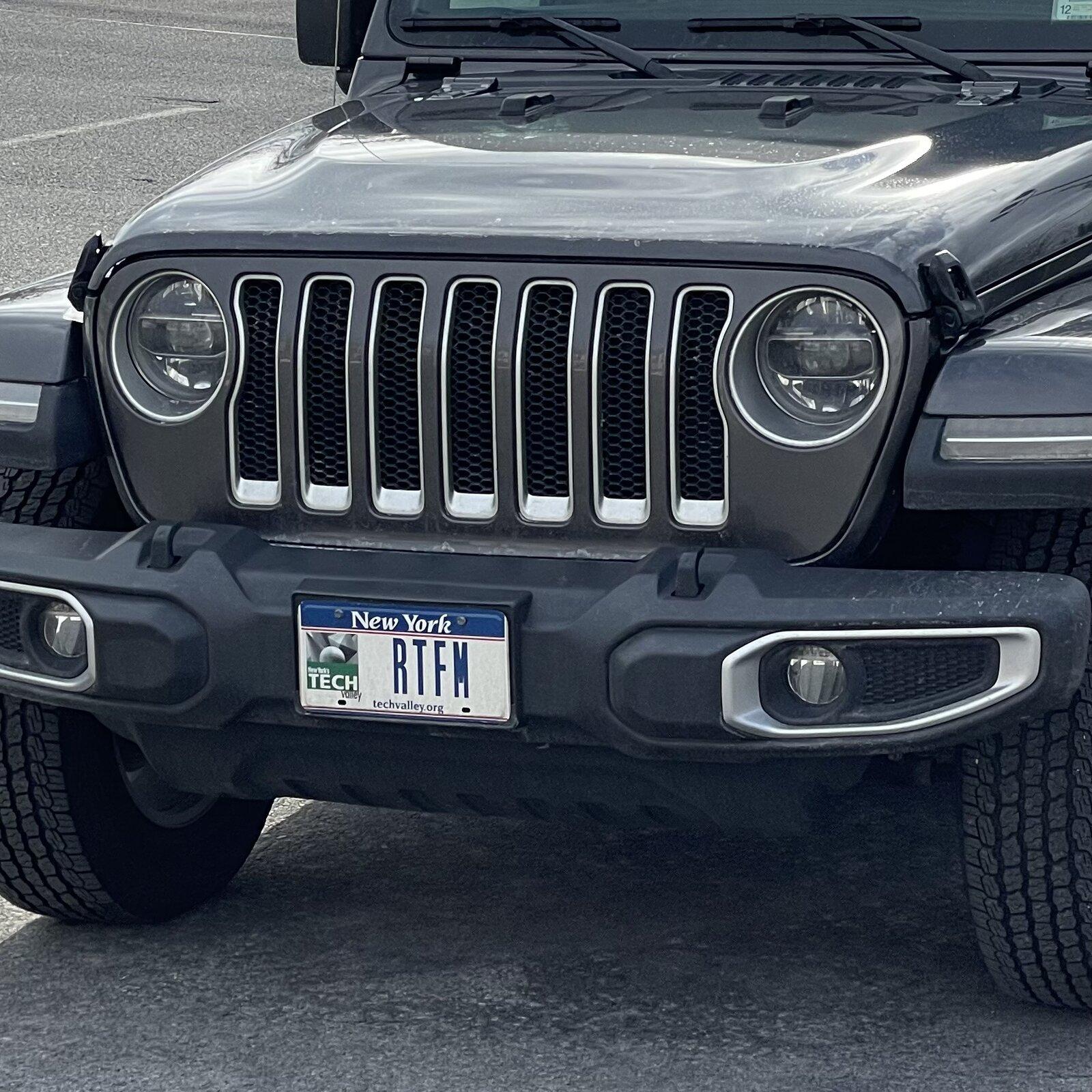Jeep Gladiator Let's See Your Personalized Plates 77A728DA-0E2B-4193-A440-FD9247B005FF