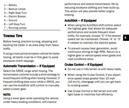 Jeep Gladiator automatic tow mode Screen Shot 2021-02-25 at 8.22.58 PM