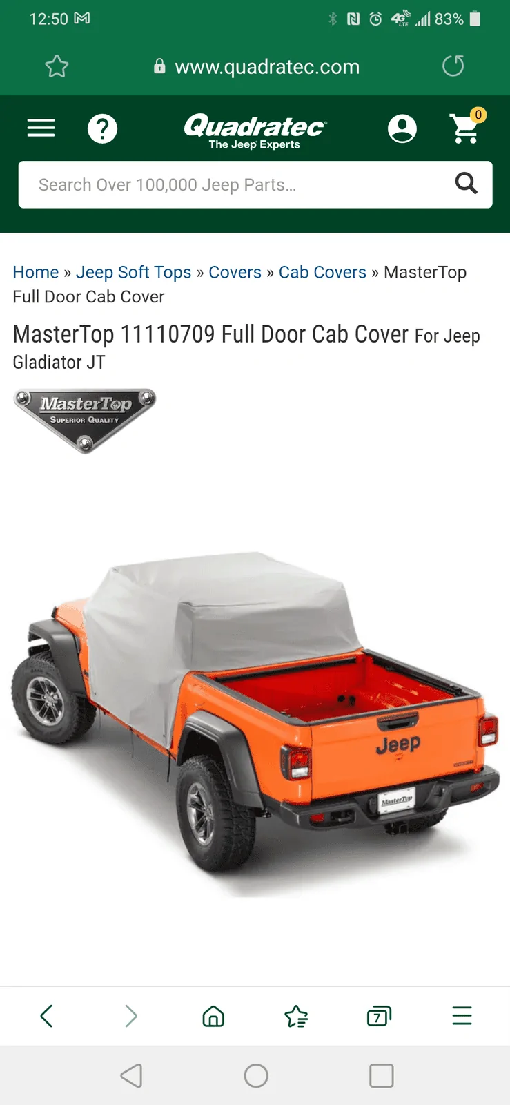 Jeep Gladiator Mods you regret Screenshot_20210226-125026