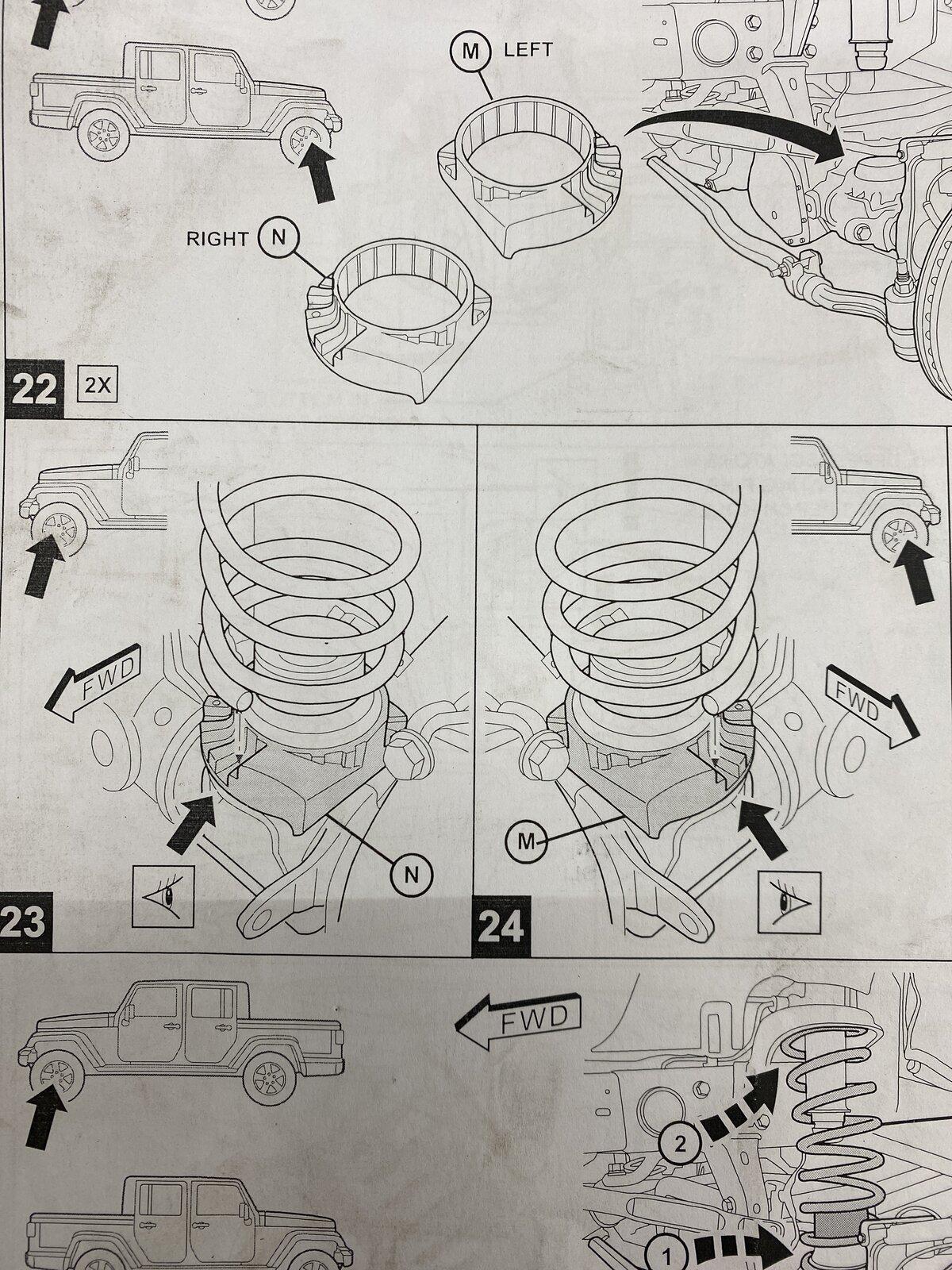 Jeep Gladiator Help with death wobble after alignment (2” Mopar lift and leveling kit) image