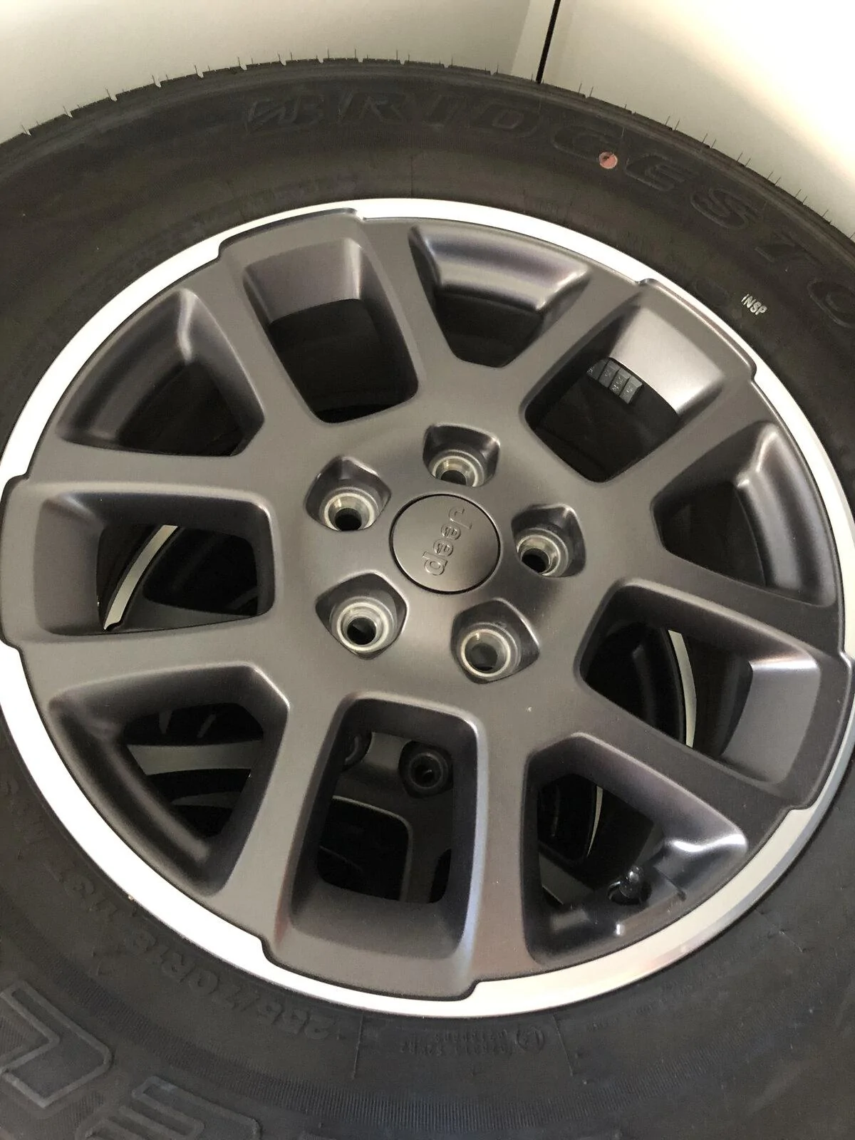 Jeep Gladiator Factory Jeep gladiator overland wheels and tires (New) CBA844E2-2B98-4093-8ED9-F5D0C9547CC9